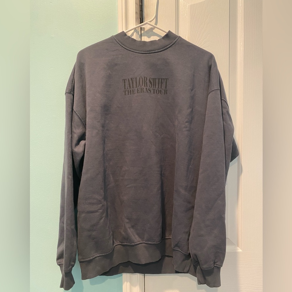 Taylor Swift Eras Tour Blue Crew Neck